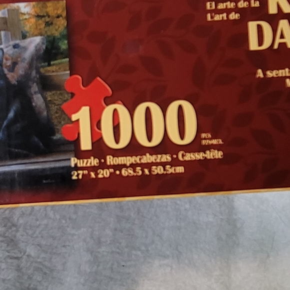 Sit a Spell cozy cat Puzzle 1000 Pieces - Picture 6 of 8